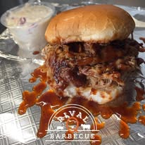 Pulled pork sandwich